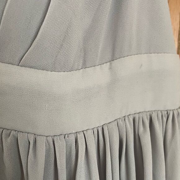 MEGHAN LA Garden Maxi Dress In Silver/grey XL - Picture 7 of 10